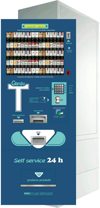 Distributore Automatico Sida Giambo Impianto
