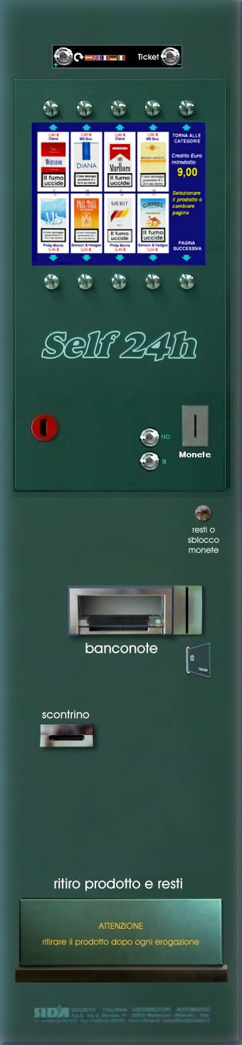 Distributore Automatico Sida Mega Impianto